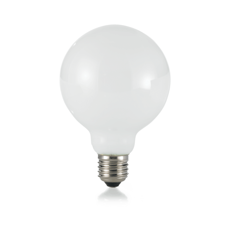 LED LEMPUTĖ E27 8W GLOBO 4000K BALTA IDEAL LUX 253442