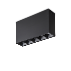 Lubinis LED šviestuvas LIKA 12,5W JUODAS