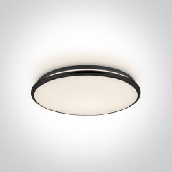 LUBINIS LED ŠVIESTUVAS PLAFO 62154/B/W 30W D38 3000K JUODAS