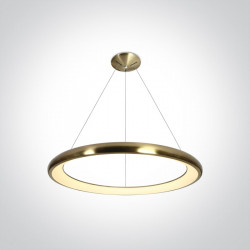 Pakabinamas LED šviestuvas 62144NB/BGL/W 50W AUKSO SPALVOS