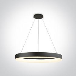 PAKABINAMAS LED ŠVIESTUVAS CIRCLE 63114/B/W 40W D60 JUODAS