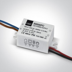 Maitinimo šaltinis LED 1,5-6W 500mA 89006PC