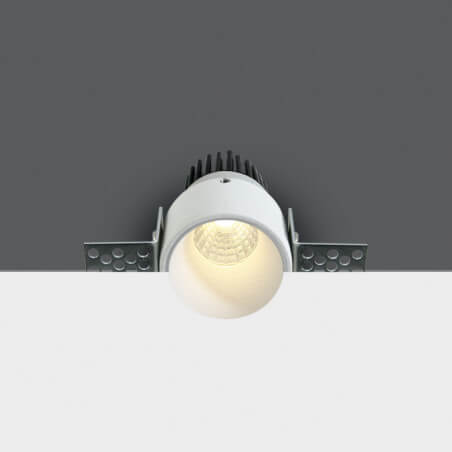 Šviestuvas įleidžiamas berėmis One Light Spots Fixed 10103BTR/W/W BALTAS