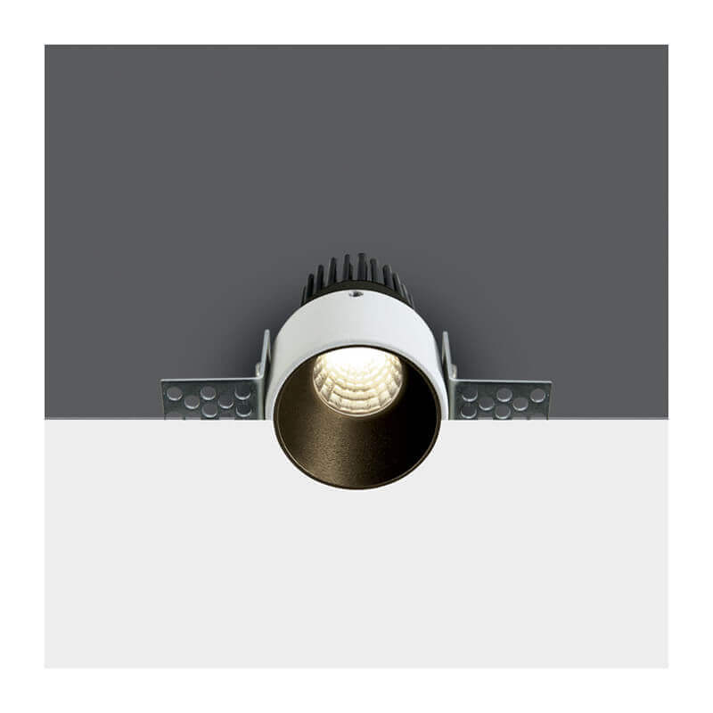Šviestuvas įleidžiamas berėmis One Light Spots Fixed 10103BTR/B/W 3W 3000K BALTAS | JUODAS