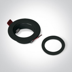ĮLEIDŽIAMAS ŠVIESTUVAS DUAL RING 10105A1/B JUODAS kaina
