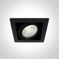 ĮLEIDŽIAMAS COB LED ŠVIESTUVAS 51130/B/C 30W 4000K JUODAS