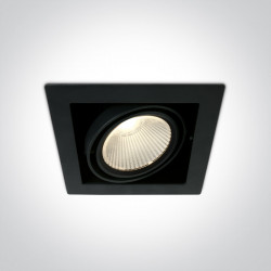 ĮLEIDŽIAMAS COB LED ŠVIESTUVAS 51130/B/W 30W 3000K JUODAS
