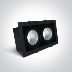 ĮLEIDŽIAMAS LED ŠVIESTUVAS 51230/B/W 60W 3000K JUODAS kaina
