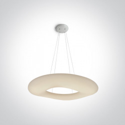 PAKABINAMAS LED ŠVIESTUVAS CLOUD 63110C/W 80W D75 BALTAS
