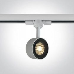 LED šviestuvas 3Ph šviestuvų sistemai COB LED 44T/W/W