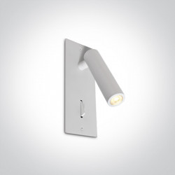 SIENINIS ĮLEIDŽIAMAS LED ŠVIESTUVAS 65746R/W/W 3W BALTAS
