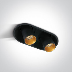 ĮLEIDŽIAMAS LED ŠVIESTUVAS 11207C/B/W 13W JUODAS | ŽALVARIO SPALVOS