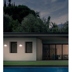 SIENINIS LED šviestuvas CHALET LED RUDAS kaina