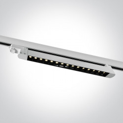 Linijinis LED šviestuvas LED sistemai 3Ph BALTAS 15