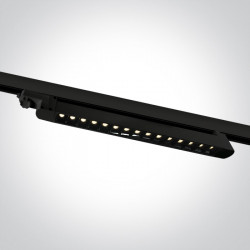 Linijinis LED šviestuvas LED sistemai 3Ph JUODAS 15
