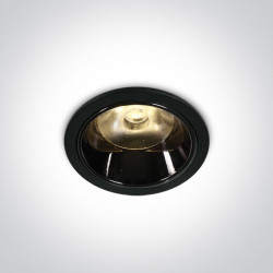 ĮLEIDŽIAMAS LED ŠVIESTUVAS 10106DC/B/W 6W D6,2 JUODAS