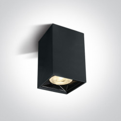 Lubinis LED šviestuvas 12106B/B/W 6W juodas