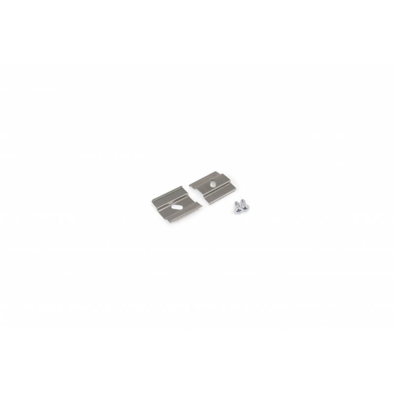 TVIRTINIMO DETALĖ ARC 12 LED PROFILIUI, PILKA ( 2VNT),  TOPMET, B2940019