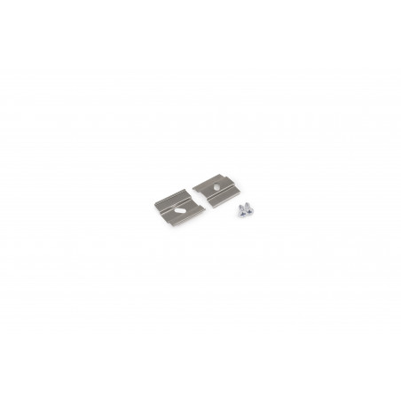 TVIRTINIMO DETALĖ ARC 12 LED PROFILIUI, PILKA ( 2VNT),  TOPMET, B2940019