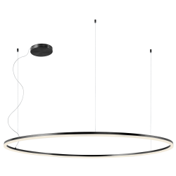 Pakabinamas LED šviestuvas orbit D120 JUODAS dimeriuojamas TRIAC CCT