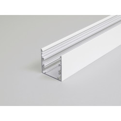 LED PROFILIS PHIL53 C10 PAVIRŠINIS, 1M, BALTAS