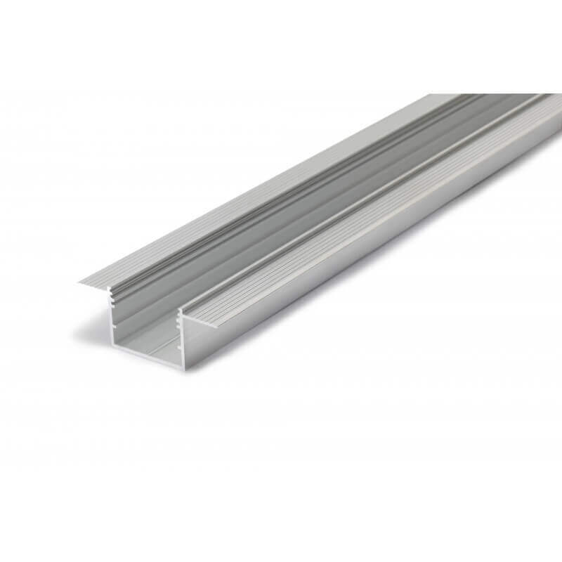 LED PROFILIS TOPMET VARIO30-05 ACDE-9 PRIGLAISTOMAS, 1M, ANODUOTAS ALIUMINIS V3170020
