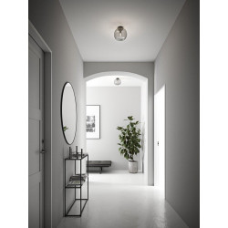 LUBINIS - SIENINIS ŠVIESTUVAS ALTON LOFT DŪMINTAS STIKLAS kaina