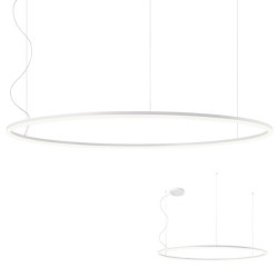 Pakabinamas LED šviestuvas ORBIT 60 white. DIMERIUOJAMAS TRIAC CCT