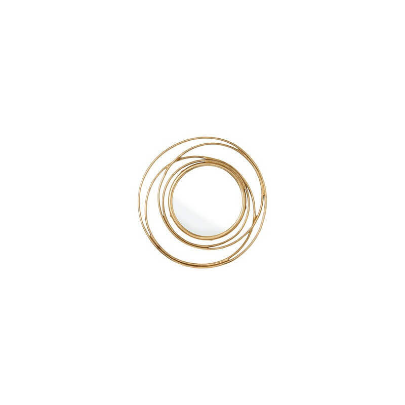 Veidrodis Gallery Direct Allende Satin Gold 5016087895229