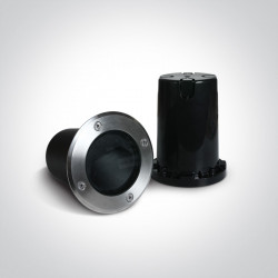 ĮLEIDŽIAMAS LED ASIMETRINIS ŠVIESTUVAS 69062/W IP67 8W PILKAS kaina