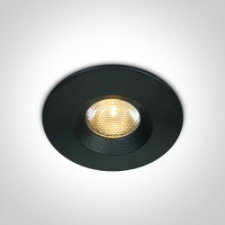 ĮLEIDŽIAMAS LED ŠVIESTUVAS COB 10103M/B/W 3W 3000K JUODAS