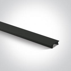 Plastikinis dangtelis 3pH sistemos bėgeliams black