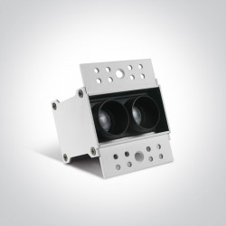 ĮLEIDŽIAMAS BERĖMIS LED ŠVIESTUVAS 50203ATR/B/W 6W JUODAS kaina