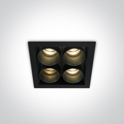ĮLEIDŽIAMAS LED ŠVIESTUVAS 50406C/B/W 10W JUODAS