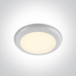 ĮLEIDŽIAMAS LED ŠVIESTUVAS ROUND 62116F/W/W 16W D23,5 3000K BALTAS