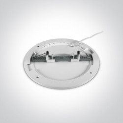 ĮLEIDŽIAMAS LED ŠVIESTUVAS ROUND 62116F/W/W 16W D23,5 3000K BALTAS kaina