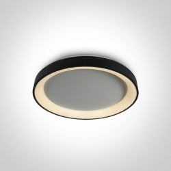 LUBINIS LED ŠVIESTUVAS PLAFO 62130L/B/W 30W D37,5 JUODAS