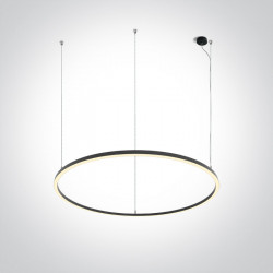 PAKABINAMAS LED ŠVIESTUVAS ROUND 62156C/B/W 65W D127 JUODAS