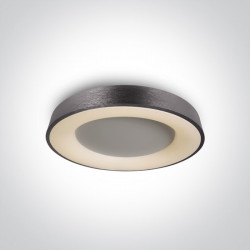 LUBINIS LED ŠVIESTUVAS PLAFO 62182A/BAN/W 50W D60 ANTRACITO SPALVOS