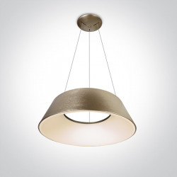 Pakabinamas LED šviestuvas Wide Ring AUKSO SPALVOS 60W