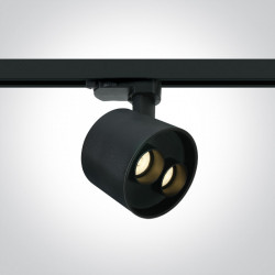 LED šviestuvas 3Ph šviestuvų sistemai LED 12W 6BT/B/W