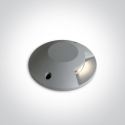 ĮLEIDZIAMAS LED ŠVIESTUVAS 69058A/G/W IP67 6W 3000K PILKAS