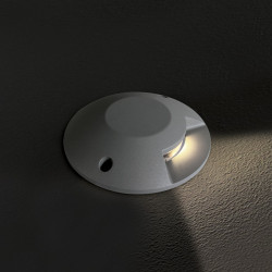ĮLEIDZIAMAS LED ŠVIESTUVAS 69058A/G/W IP67 6W 3000K PILKAS kaina