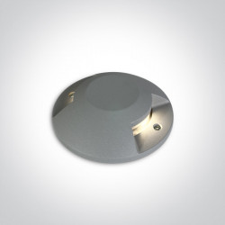 ĮLEIDŽIAMAS LED ŠVIESTUVAS 69058B/G/W IP67 12W 3000K PILKAS