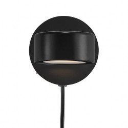Sieninis LED šviestuvas Clyde 5W JUODAS kaina