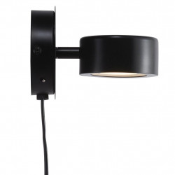 Sieninis LED šviestuvas Clyde 5W JUODAS pigiau