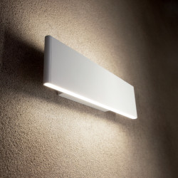 Sieninis LED šviestuvas DESK AP2 BALTAS kaina
