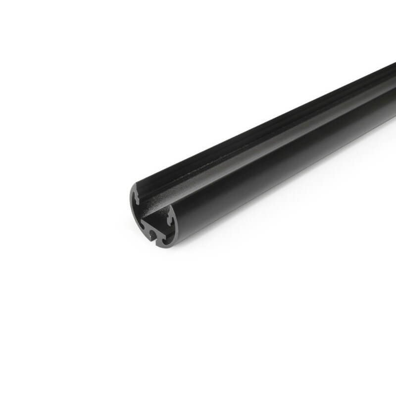 LED PROFILIS TOPMET PEN12 CJ 2M JUODAS F7000202