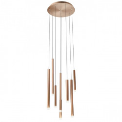 Pakabinamas LED šviestuvas Madison round cooper 8 kaina