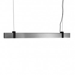 PAKABINAMAS LED šviestuvas LILT 28W brushed steel